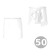 Офіціантська фартух білий довжина 50 см