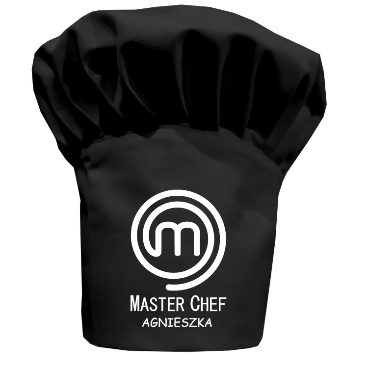 Kochmütze Master Chef mit deinem Schriftzug