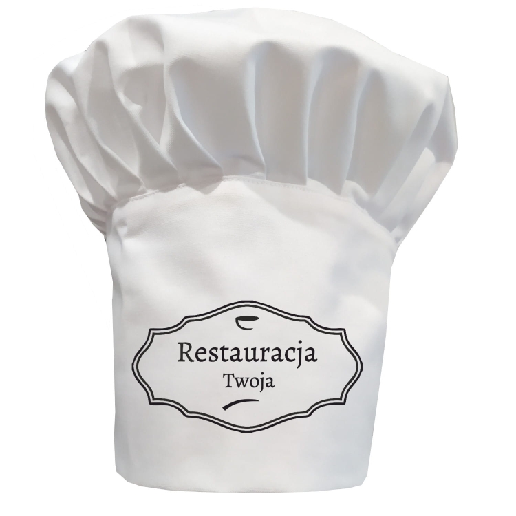 Kochmütze mit dem Namen deines Restaurants