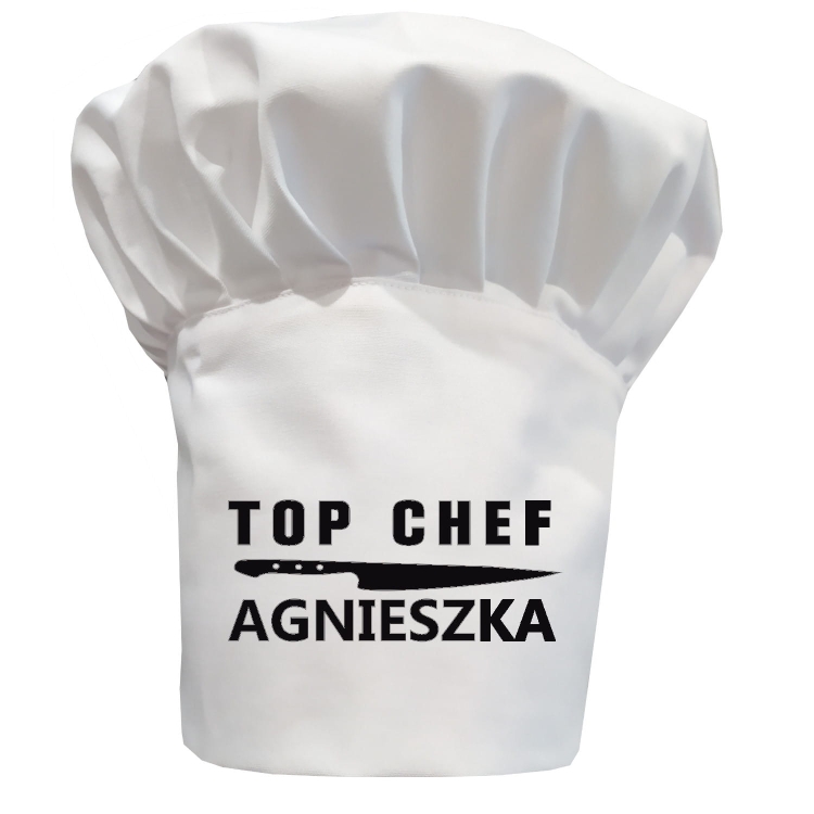 TOP CHEF Kochmütze mit deinem Namen