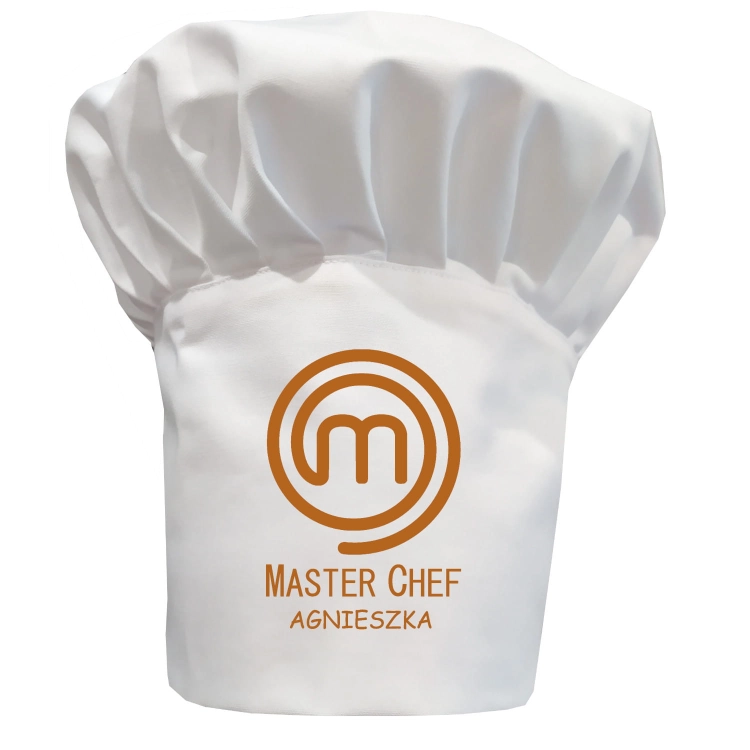 Ваш напис на кухонному капелюсі Master Chef