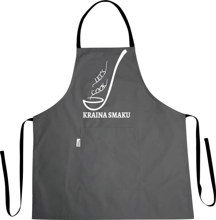Küchenschürze mit dem Aufdruck "Lets cook"
