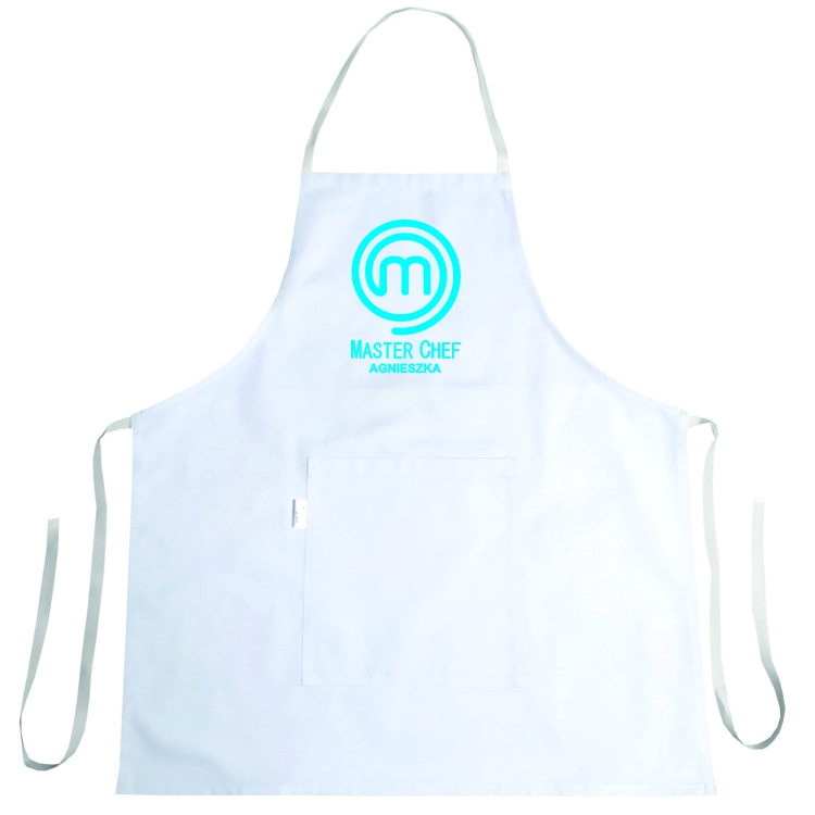 Kü apron MASTER CHEF mit Vorname und Nachname