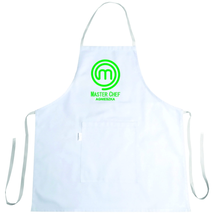 Küchenschürze MASTER CHEF mit Name und Nachname
