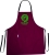 Personalisierter Druck von Vorname und Nachname auf der MASTER CHEF Küchenschürze.