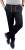 Herren medizinische elastische schwarze Hosen