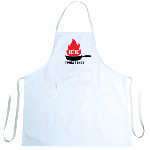 Küchenschürze mit 'Hells Kitchen' Grafik