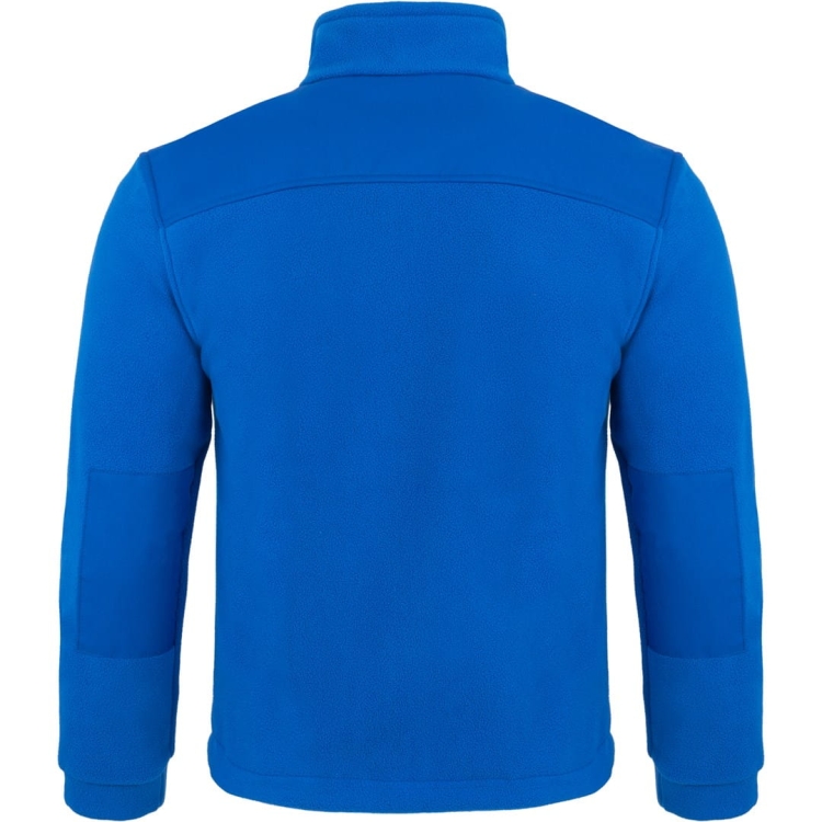 Hochwertiger, königsblauer Fleece-Pullover