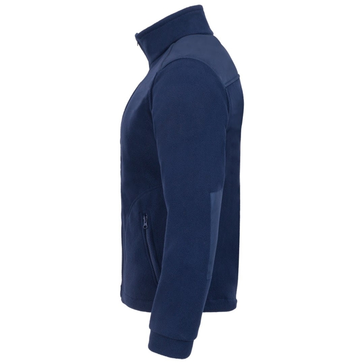 Dunkelblaue Fleecejacke