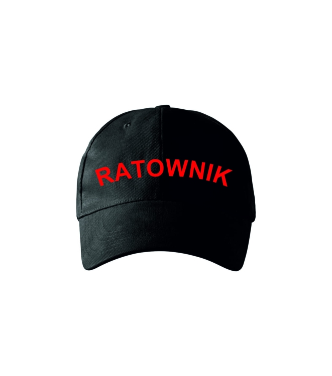 Rettungshut schwarz im klassischen Stil
