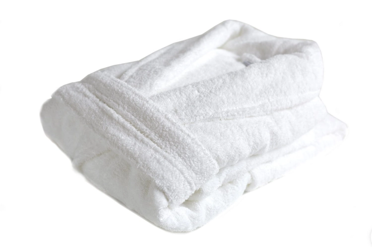 Hochwertiger Hotelbademantel aus 100% Baumwolle