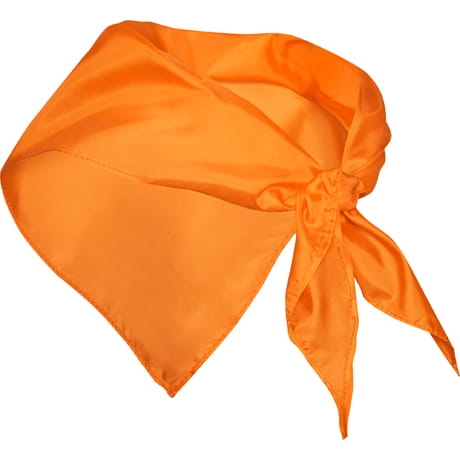 Orange Dreieckstuch Schal