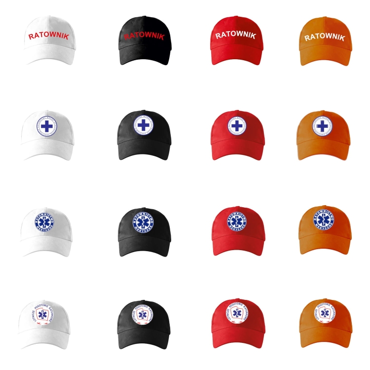 Schwarze Wasserretter-Mütze