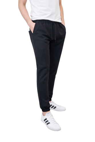 Spodnie medyczne Cherokee Stretch w kolorze czarnym dla mężczyzn