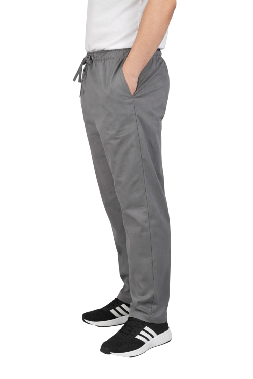 Męskie spodnie medyczne CLINIC II w kolorze szarym