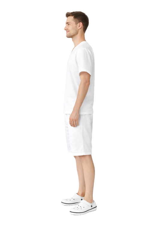 Zestaw piekarza, unisex, bluza i spodnie krótkie