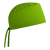 Czepek medyczny chirurgiczny wiązany unisex limonka prawy bok.png