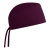 Czepek medyczny chirurgiczny wiązany unisex śliwkowy prawy bok.png