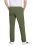 Spodnie medyczne męskie oliwka BASIC PREMIUM widok z tyłu.png