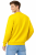 Żółta bluza sportowa męska z długim rekawem widok z tyłu.png