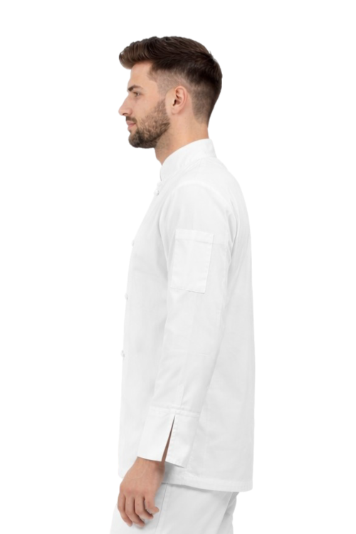 Bluza kucharska męska,kitel  z białymi guzikami