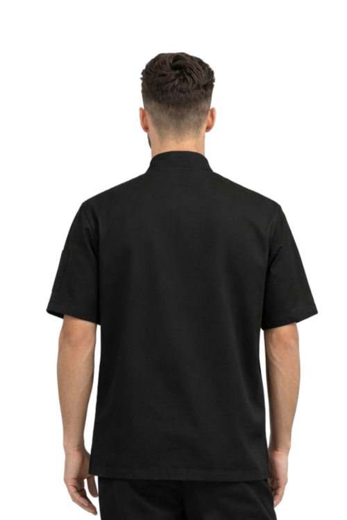 Męska bluza kucharska – kitel gastronomiczny na guziki