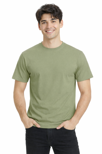 T-shirt męski z krótkim rękawem gramatura 190g pistacjowy.png