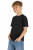 T-shirt dziecięcy dla chłopca i dziewczynki kolor czarny widok chłopca w t-shirt.png