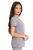 Casual Premium damska bluza medyczna szara_bok.png