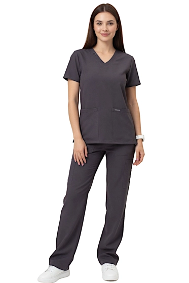 Grafitfarbenes Damen Medizinset Cherokee Originals Ultra PROTX2®