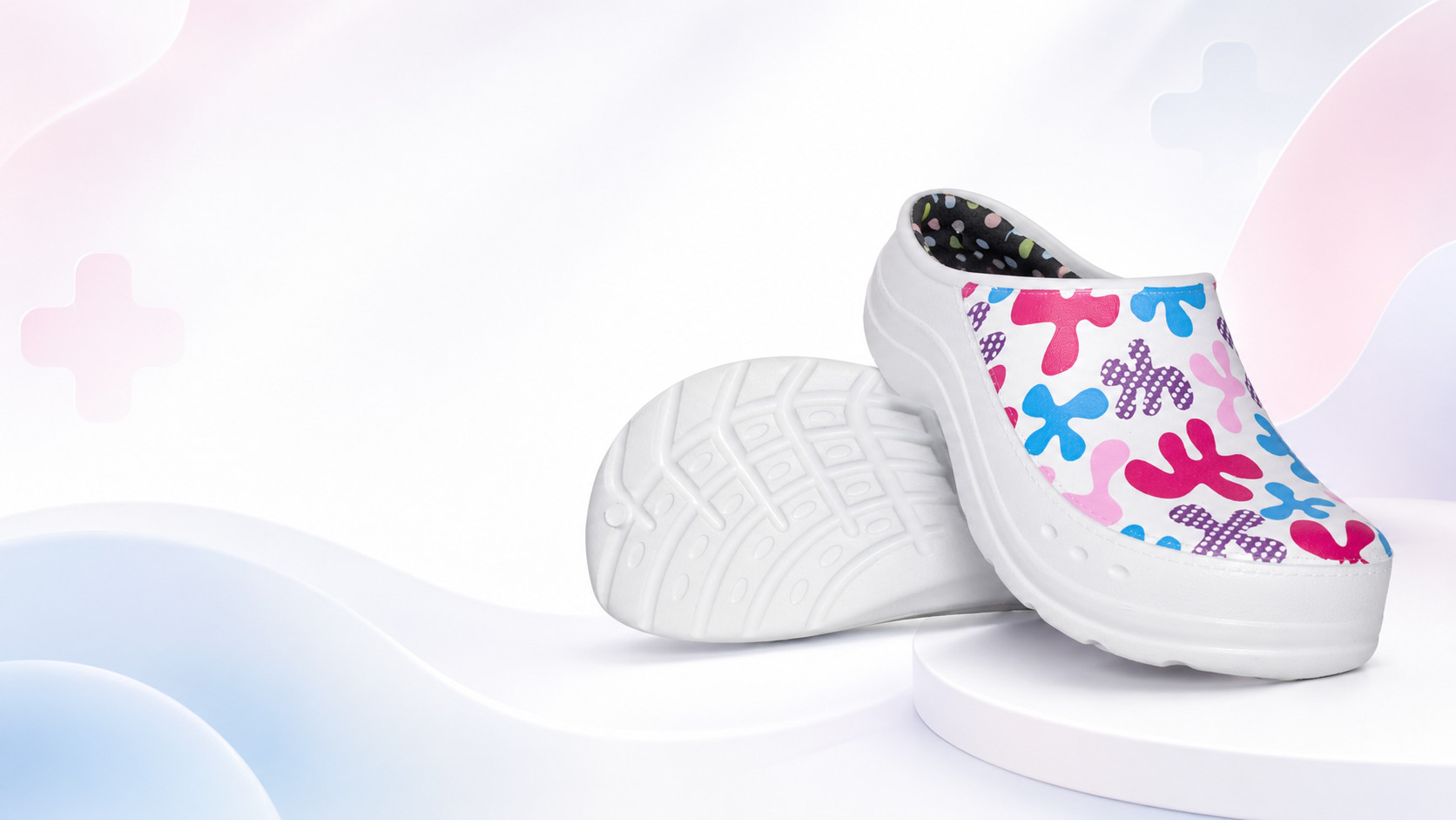 Farbige medizinische EVA-Clogs